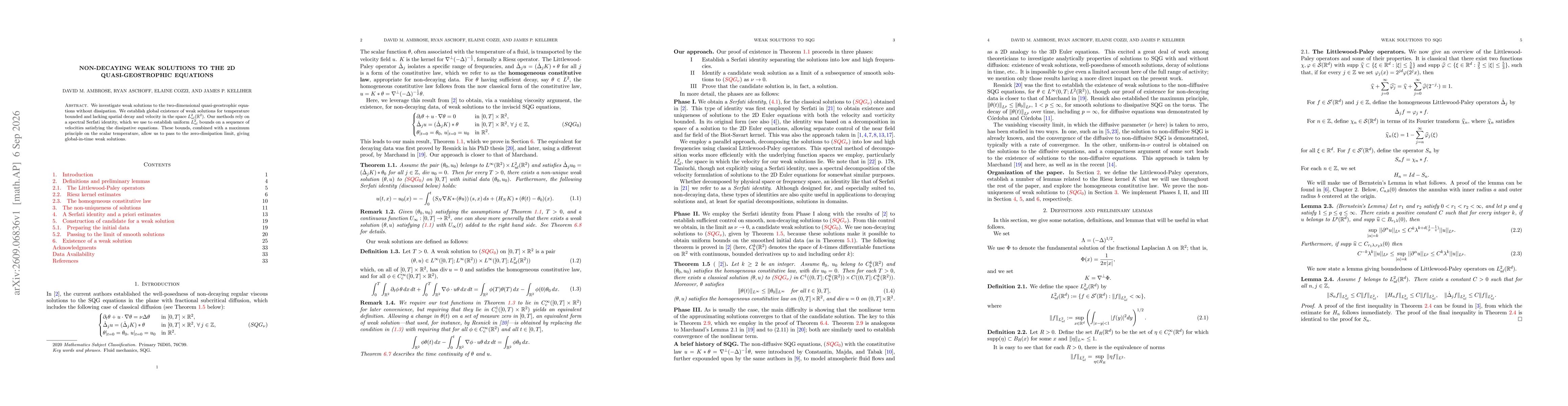 Thumbnail for Non-decaying weak solutions to the 2D quasi-geostrophic equations