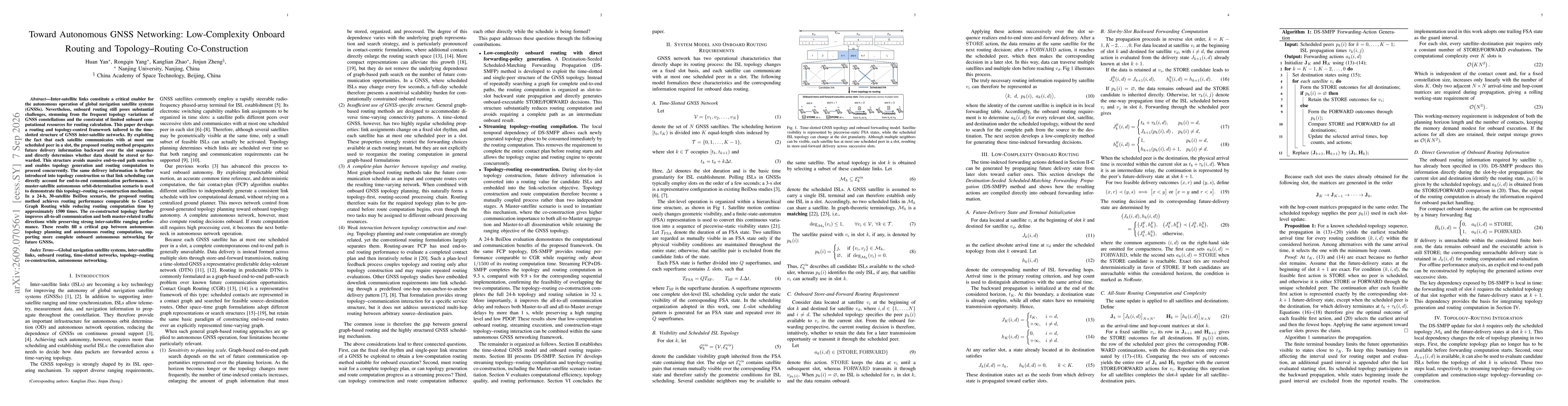 Thumbnail for Toward Autonomous GNSS Networking: Low-Complexity Onboard Routing and Topology-Routing Co-Construction
