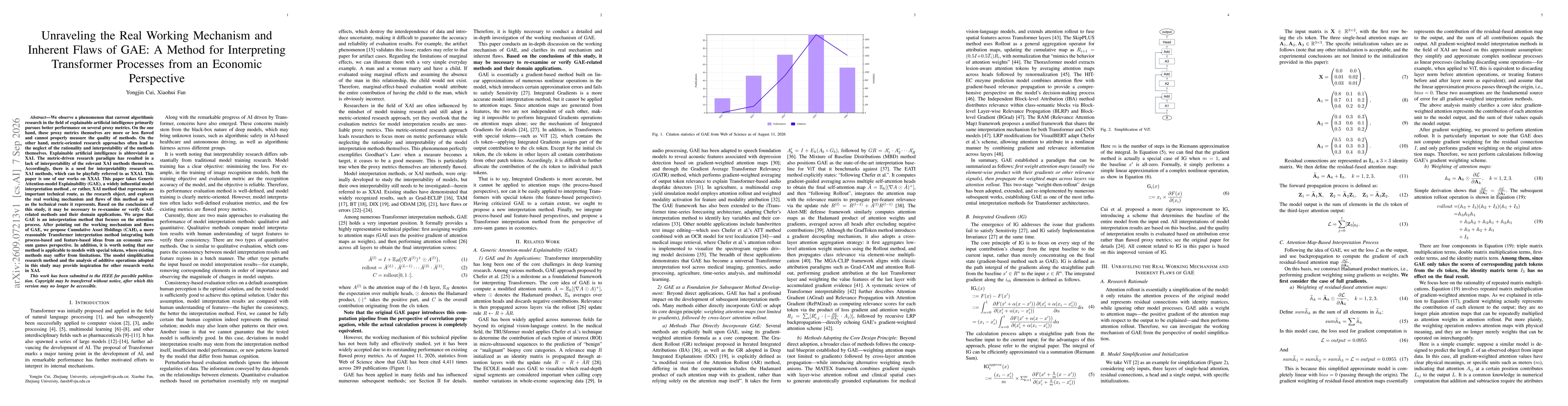 Thumbnail for Unraveling the Real Working Mechanism and Inherent Flaws of GAE: A Method for Interpreting Transformer Processes from an Economic Perspective