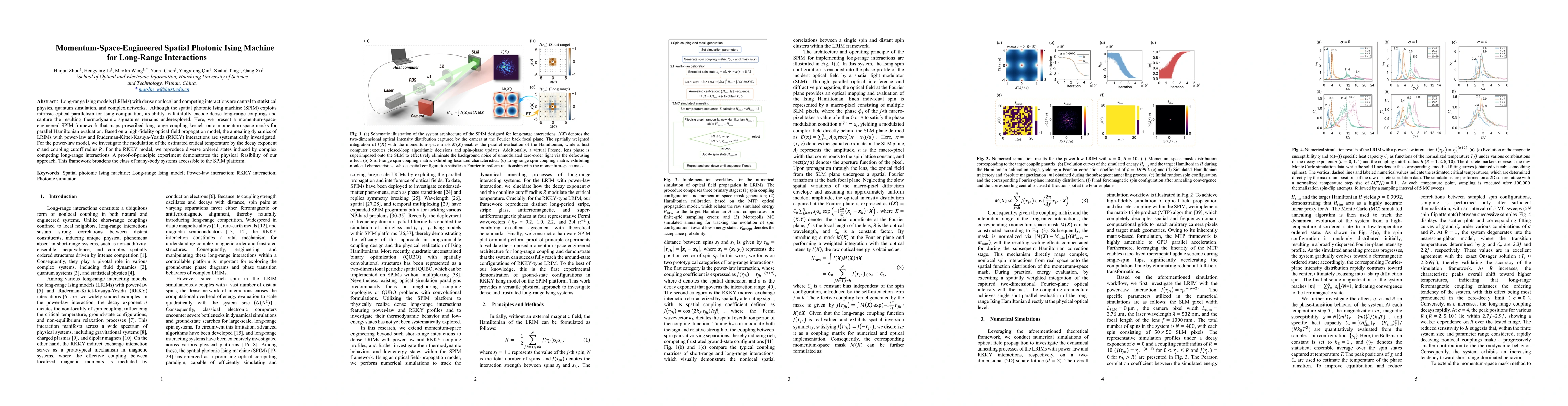 Thumbnail for Momentum-Space-Engineered Spatial Photonic Ising Machine for Long-Range Interactions