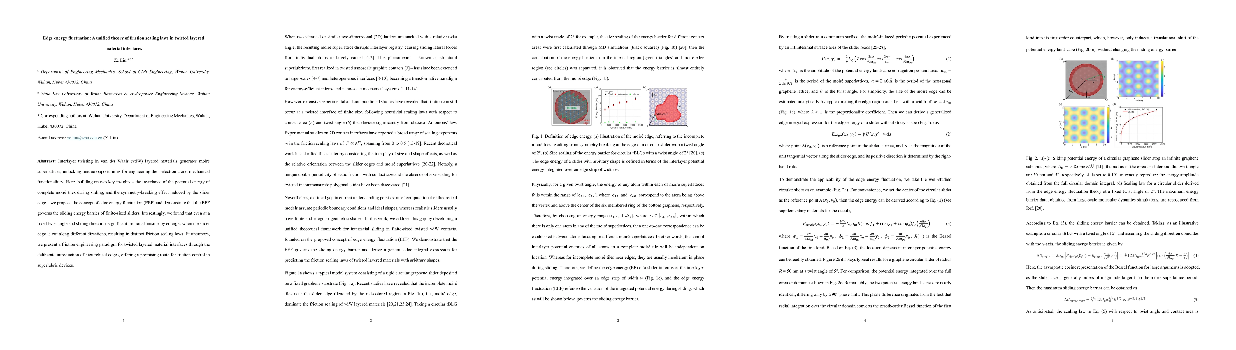 Thumbnail for Edge energy fluctuation: A unified theory of friction scaling laws in twisted layered material interfaces