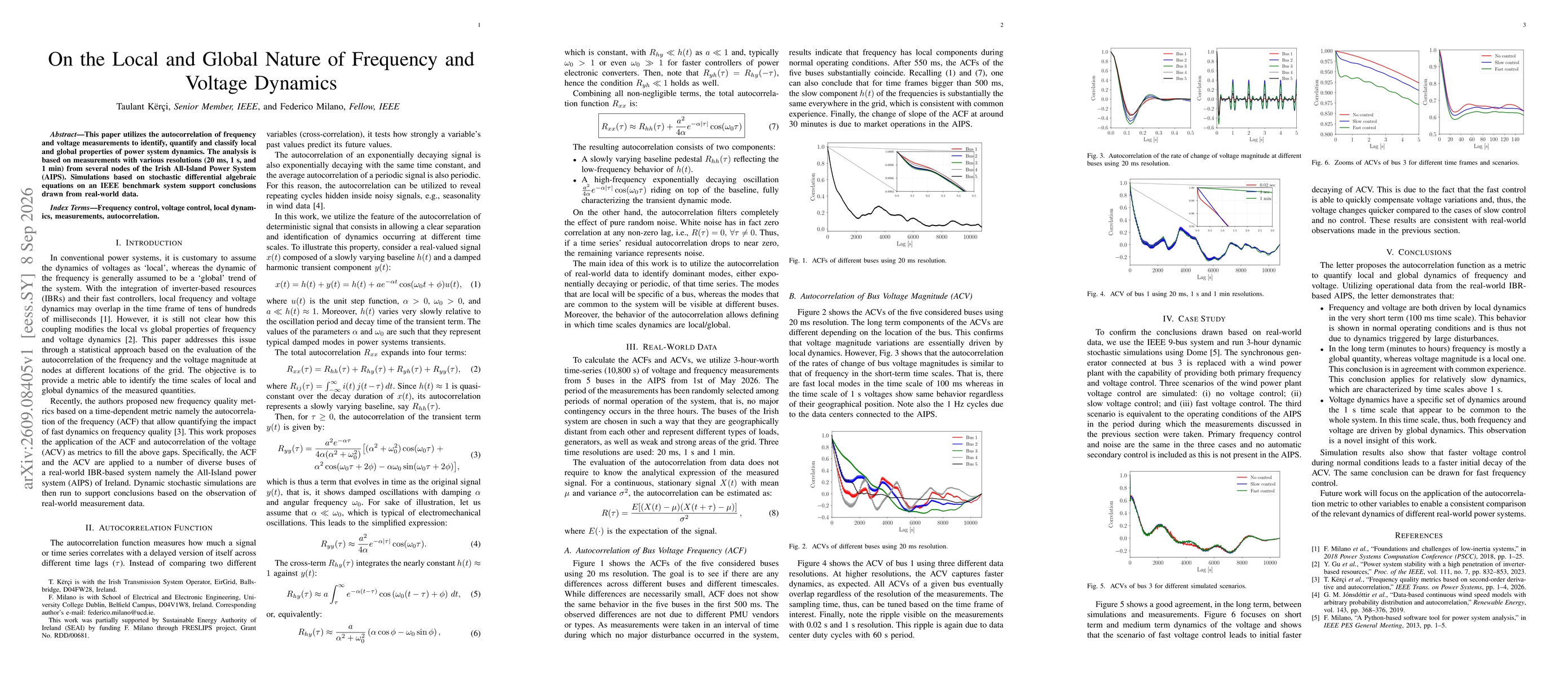 Thumbnail for On the Local and Global Nature of Frequency and Voltage Dynamics