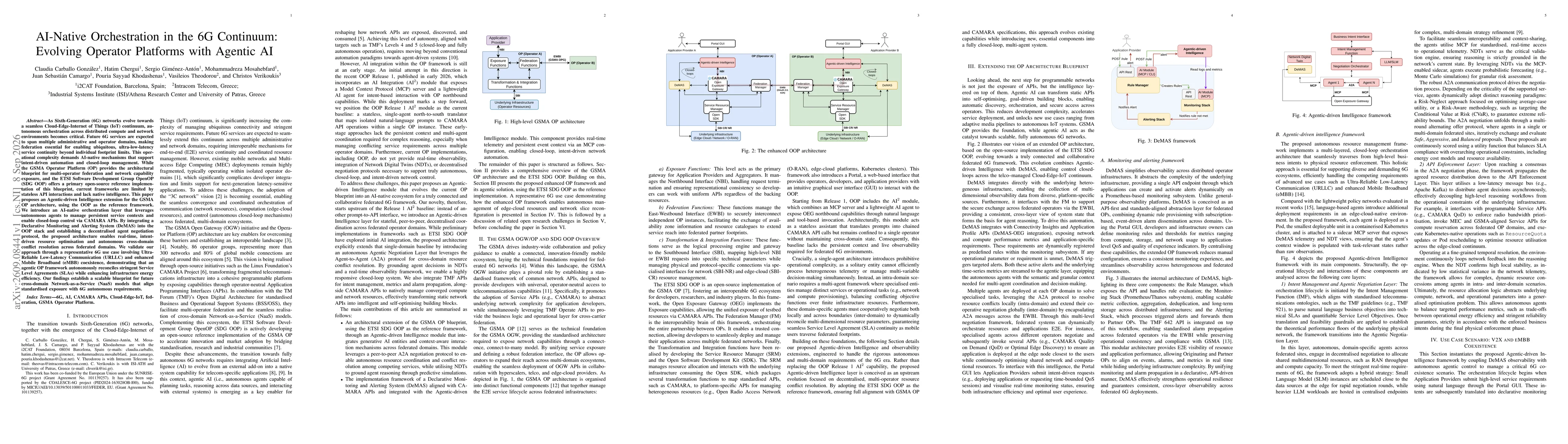 Thumbnail for AI-Native Orchestration in the 6G Continuum: Evolving Operator Platforms with Agentic AI