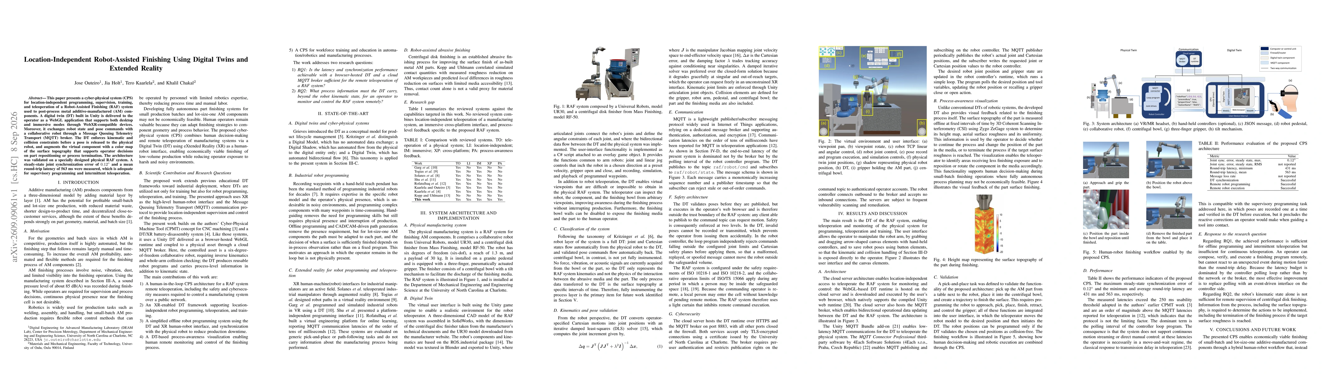 Thumbnail for Location-Independent Robot-Assisted Finishing Using Digital Twins and Extended Reality