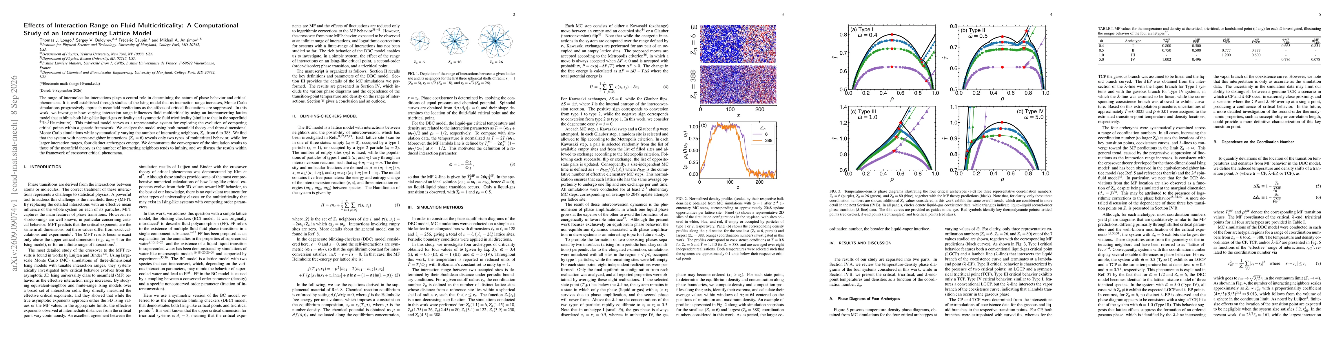 Thumbnail for Effects of Interaction Range on Fluid Multicriticality: A Computational Study of an Interconverting Lattice Model