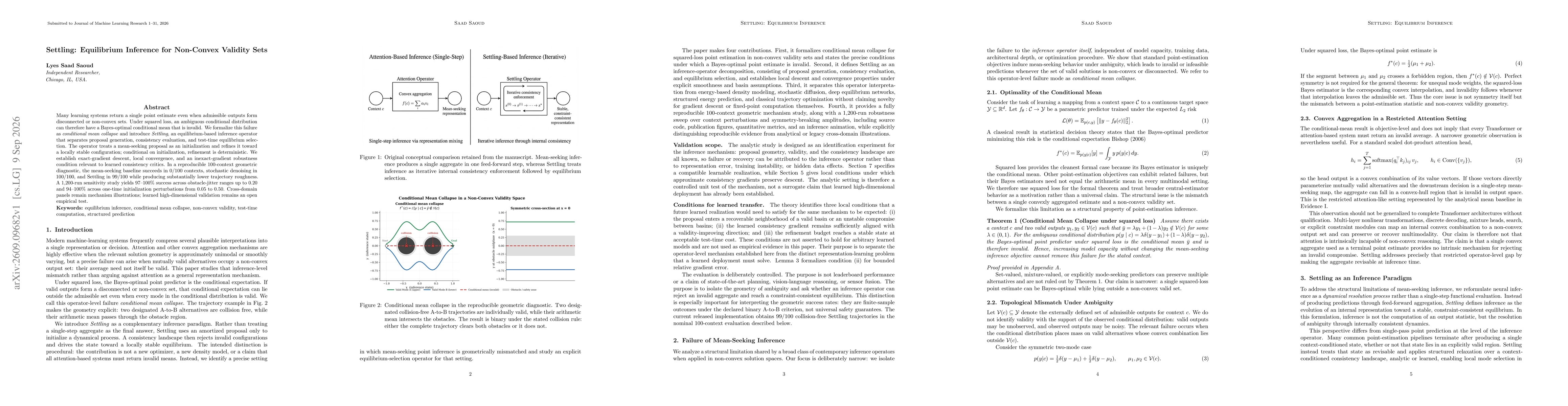 Thumbnail for Settling: Equilibrium Inference for Non-Convex Validity Sets