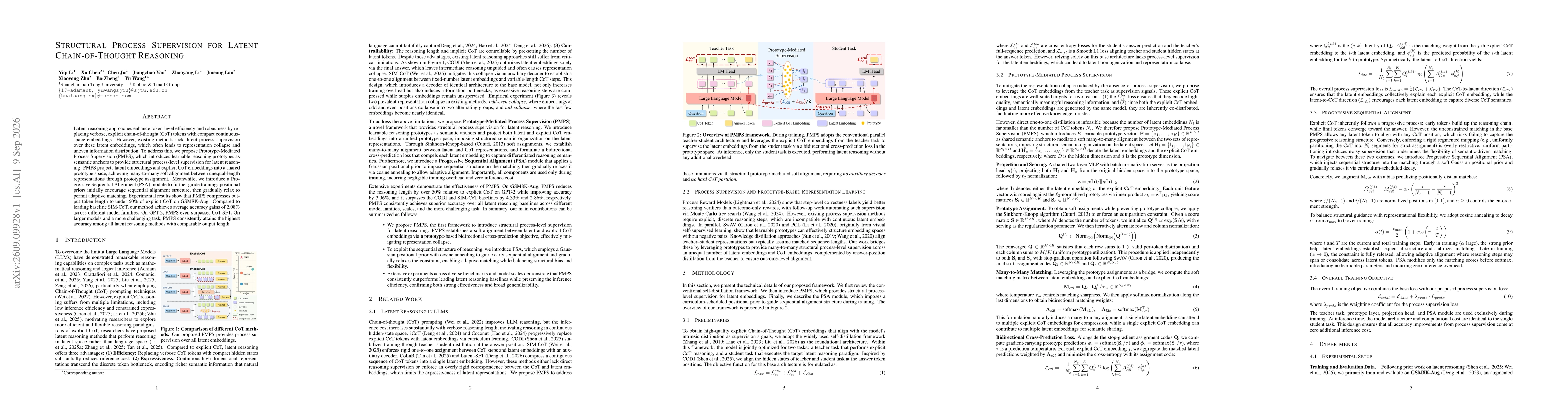 Thumbnail for Structural Process Supervision for Latent Chain-of-Thought Reasoning