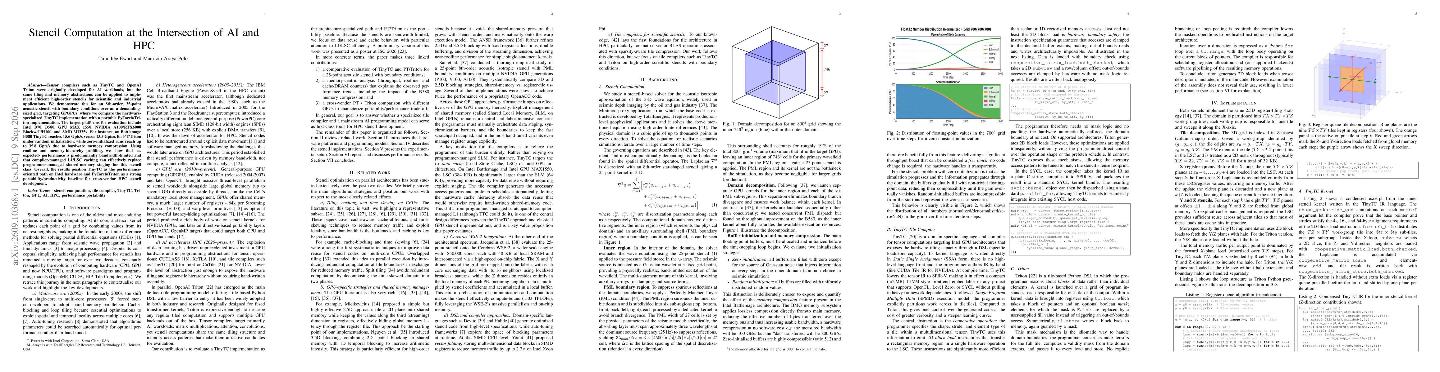 Thumbnail for Stencil Computation at the Intersection of AI and HPC