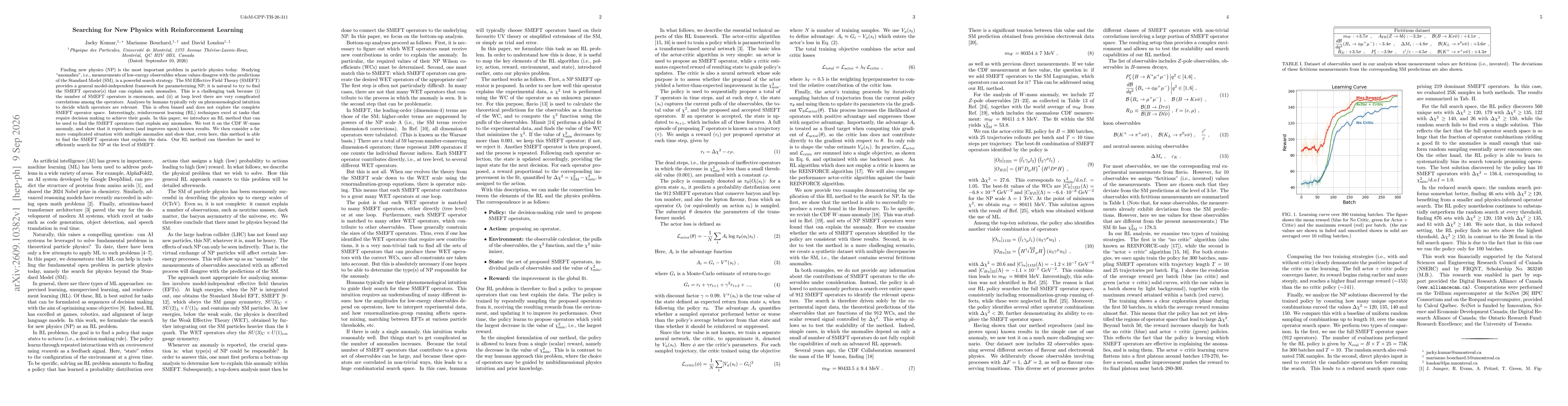 Thumbnail for Searching for New Physics with Reinforcement Learning
