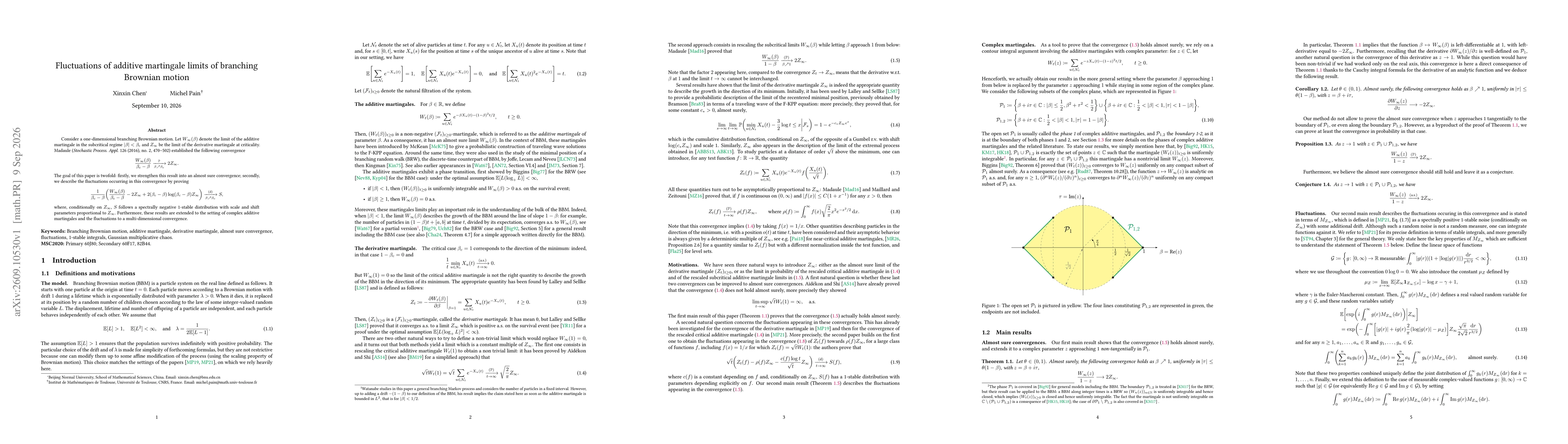 Thumbnail for Fluctuations of additive martingale limits of branching Brownian motion