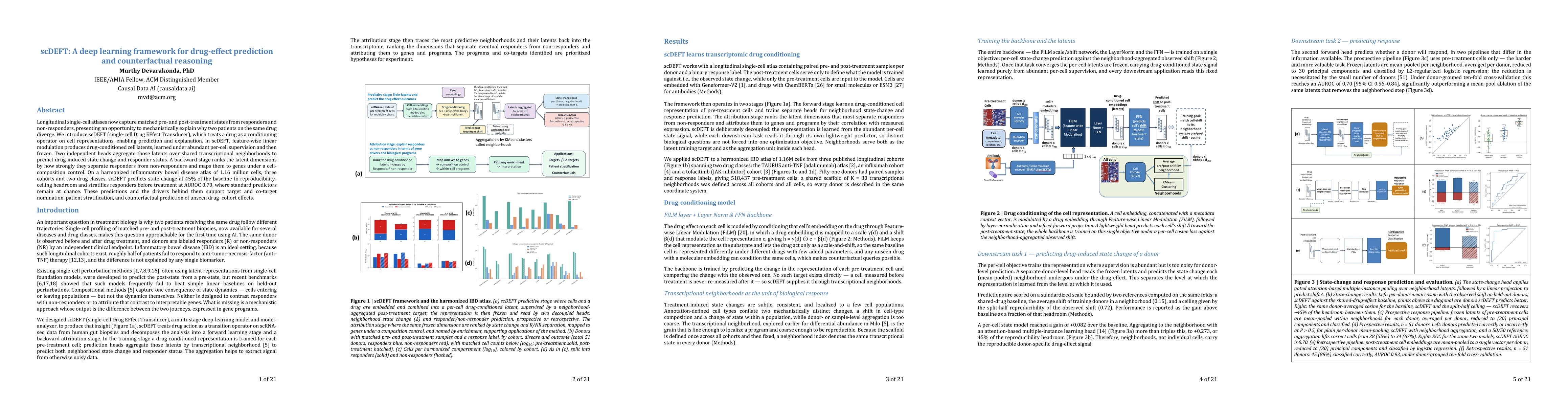 Thumbnail for scDEFT: A deep learning framework for drug-effect prediction and counterfactual reasoning