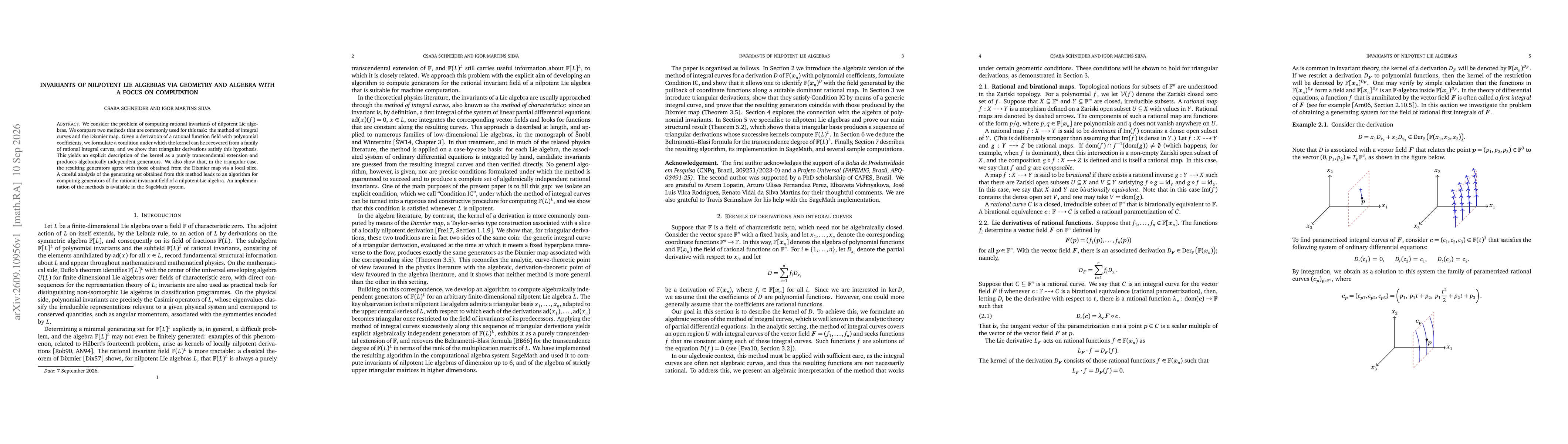 Thumbnail for Invariants of Nilpotent Lie Algebras via Geometry and Algebra with a Focus on Computation