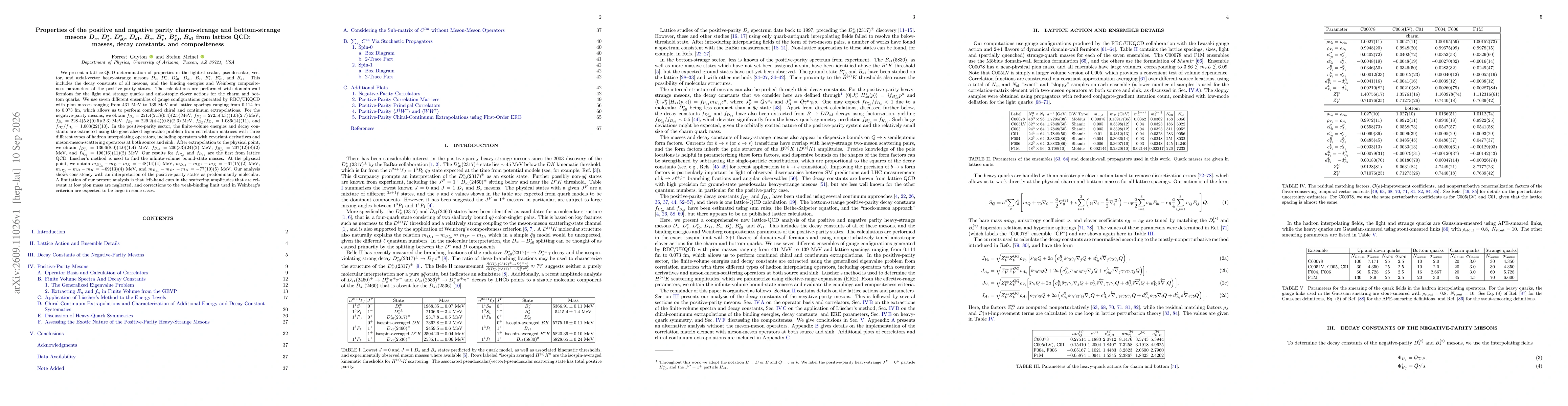 Thumbnail for Properties of the positive and negative parity charm-strange and bottom-strange mesons $D_s$, $D_s^*$, $D_{s0}^*$, $D_{s1}$, $B_s$, $B_s^*$, $B_{s0}^*$, $B_{s1}$ from lattice QCD: masses, decay constants, and compositeness