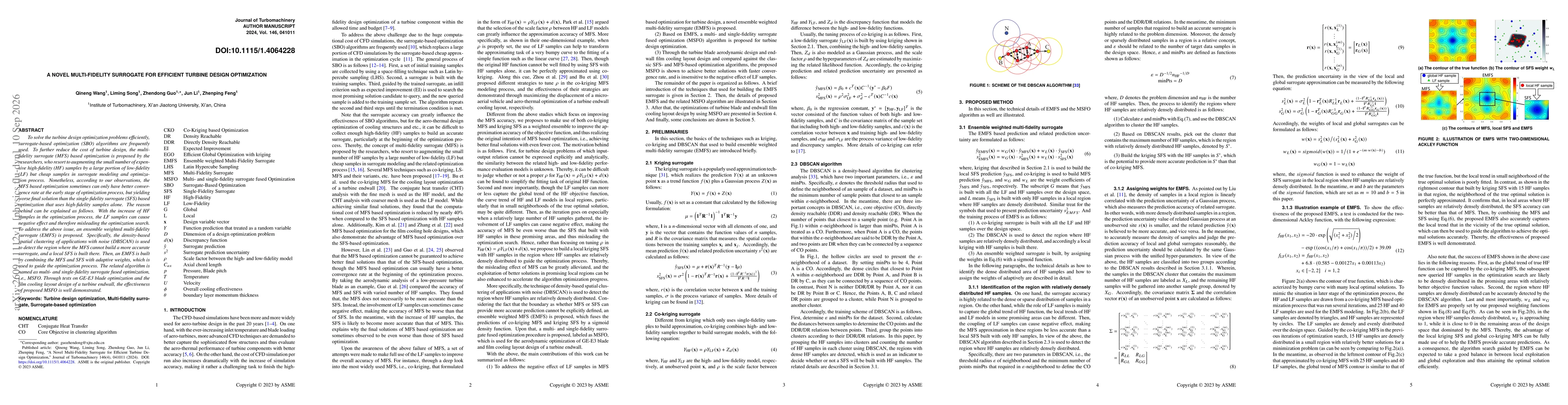 Thumbnail for A Novel Multi-fidelity Surrogate for Efficient Turbine Design Optimization