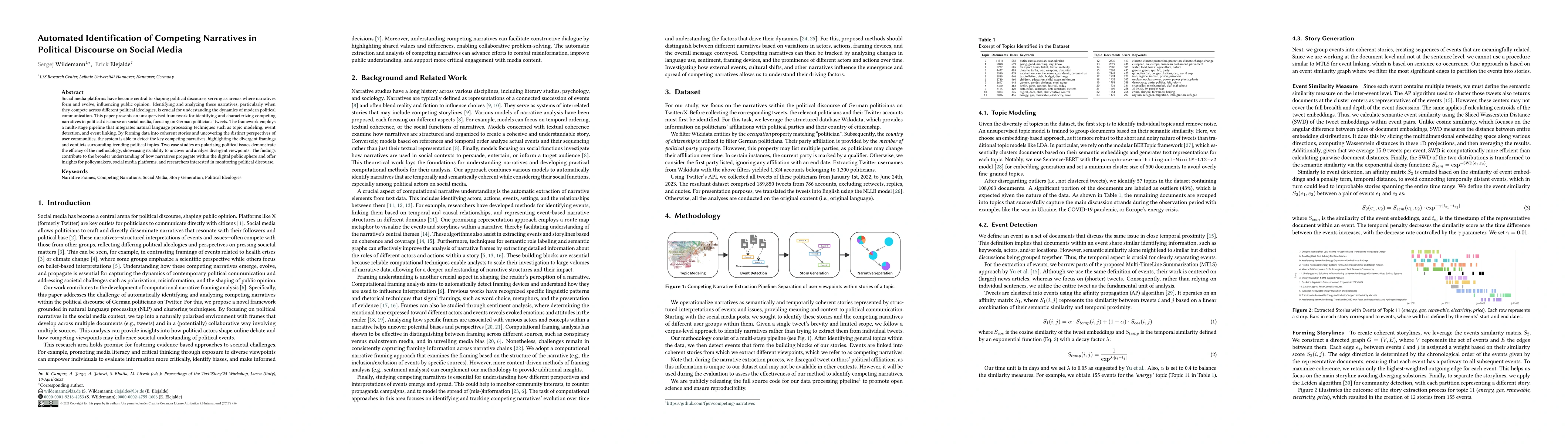 Thumbnail for Automated Identification of Competing Narratives in Political Discourse on Social Media
