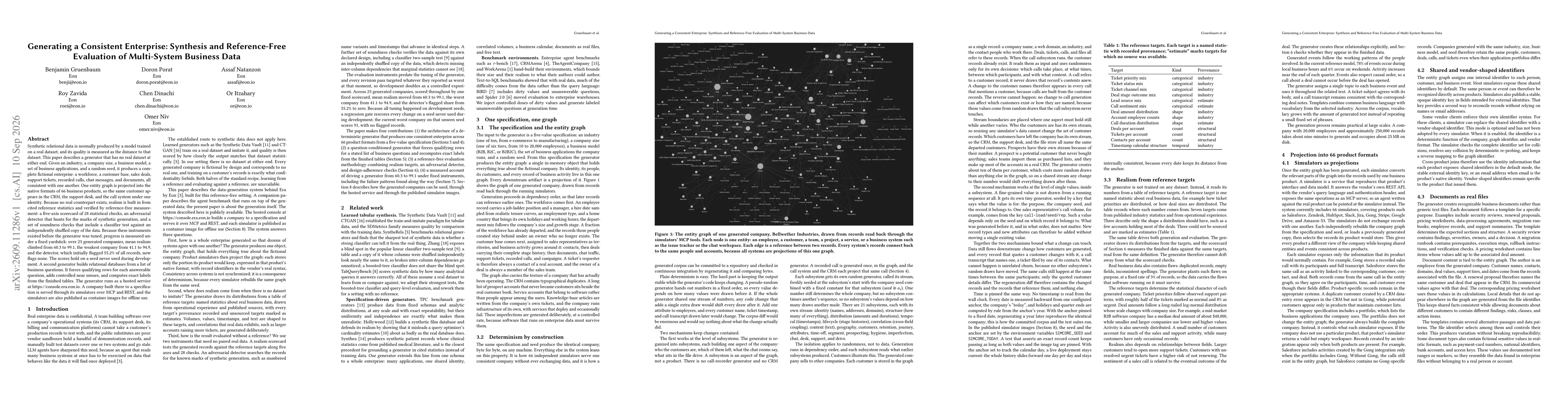 Thumbnail for Generating a Consistent Enterprise: Synthesis and Reference-Free Evaluation of Multi-System Business Data
