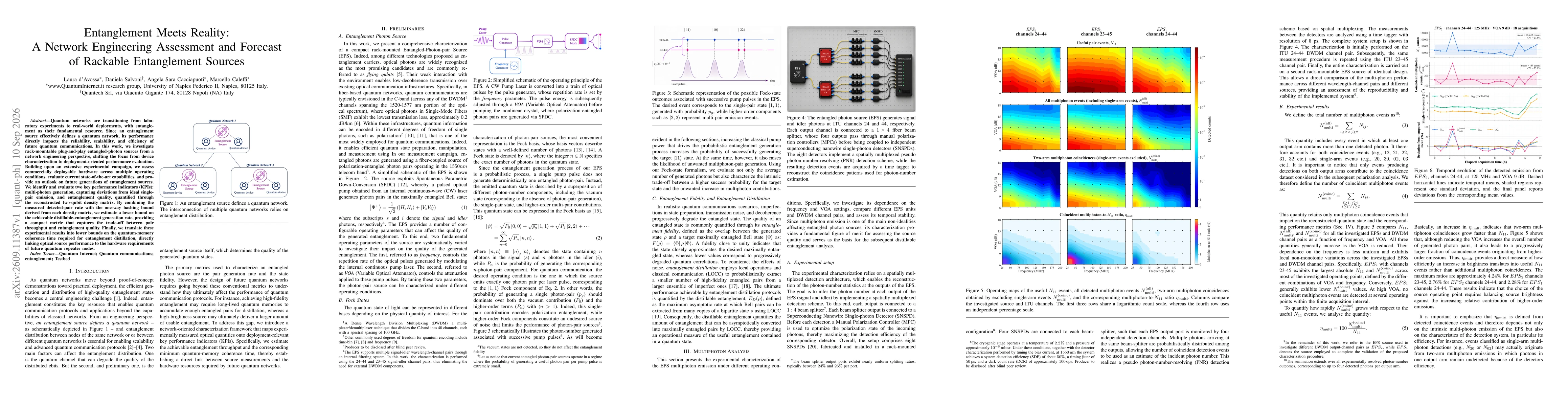 Thumbnail for Entanglement Meets Reality: A Network Engineering Assessment and Forecast of Rackable Entanglement Sources