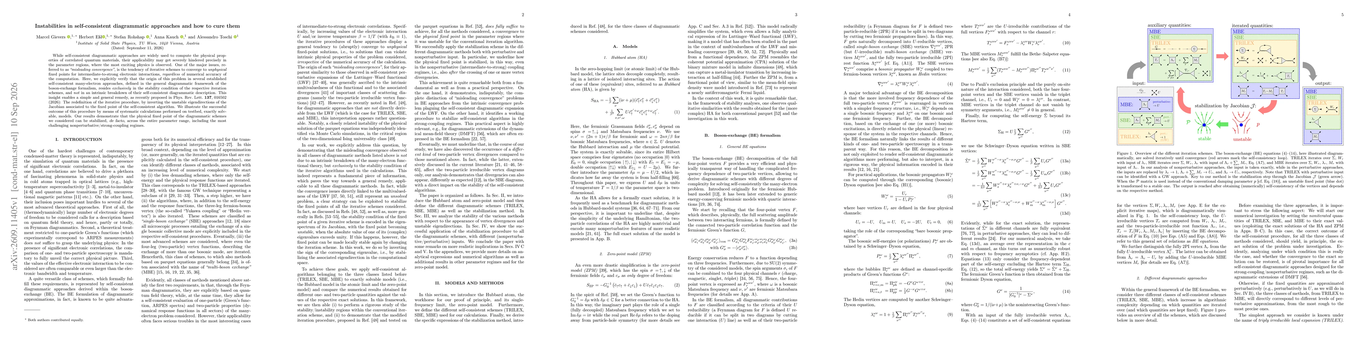 Thumbnail for Instabilities in self-consistent diagrammatic approaches and how to cure them