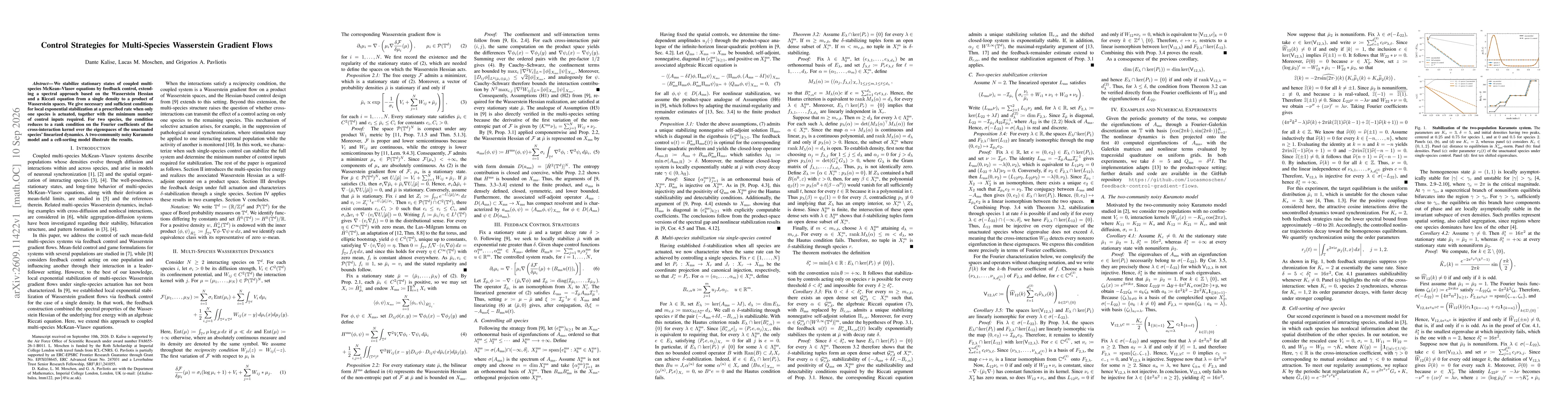 Thumbnail for Control Strategies for Multi-Species Wasserstein Gradient Flows