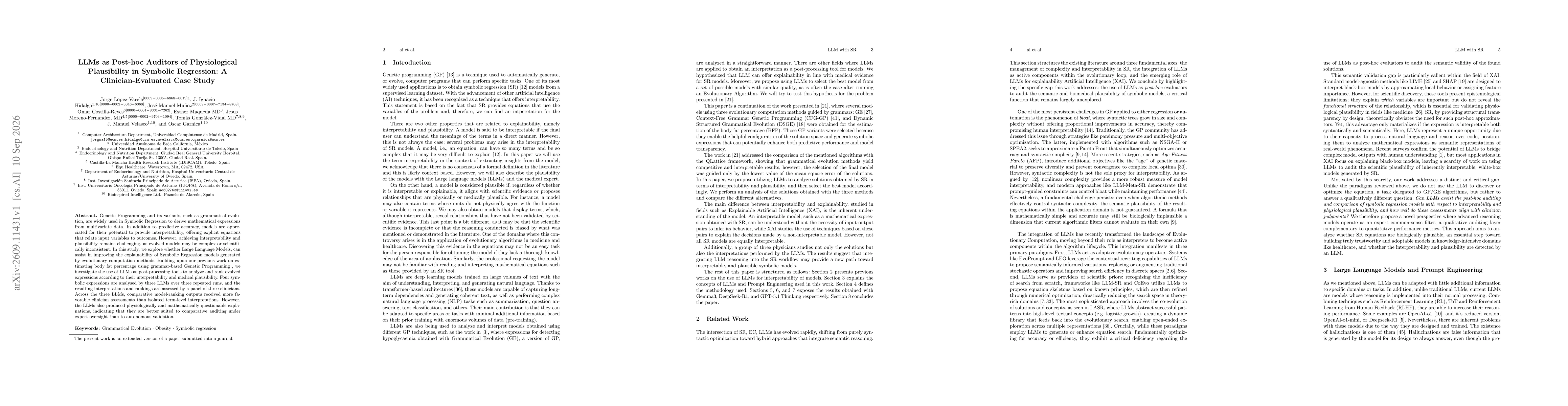 Thumbnail for LLMs as Post-hoc Auditors of Physiological Plausibility in Symbolic Regression: A Clinician-Evaluated Case Study