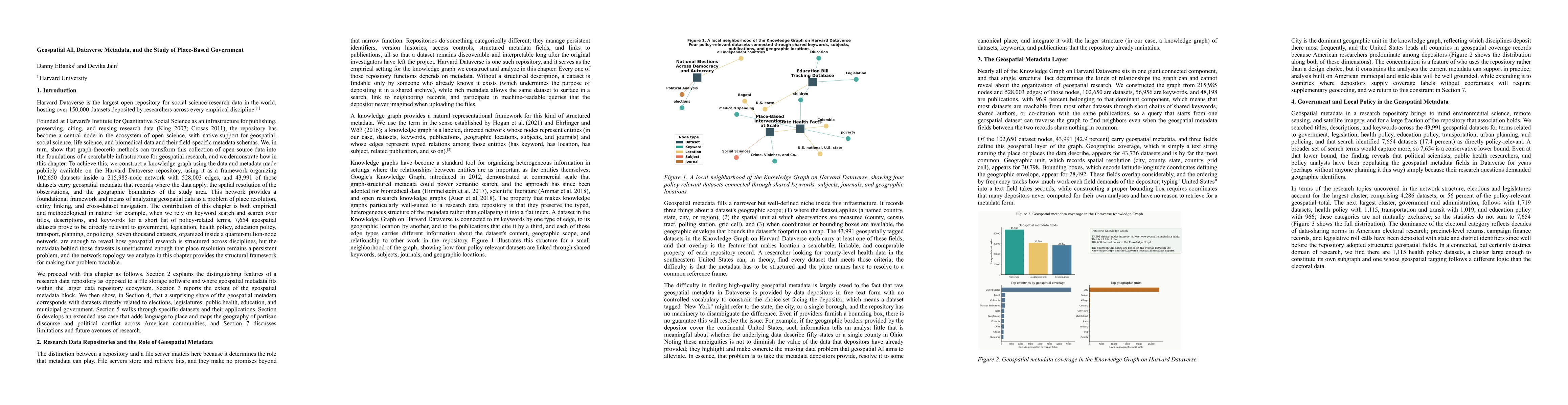 Thumbnail for Geospatial AI, Dataverse Metadata, and the Study of Place-Based Government