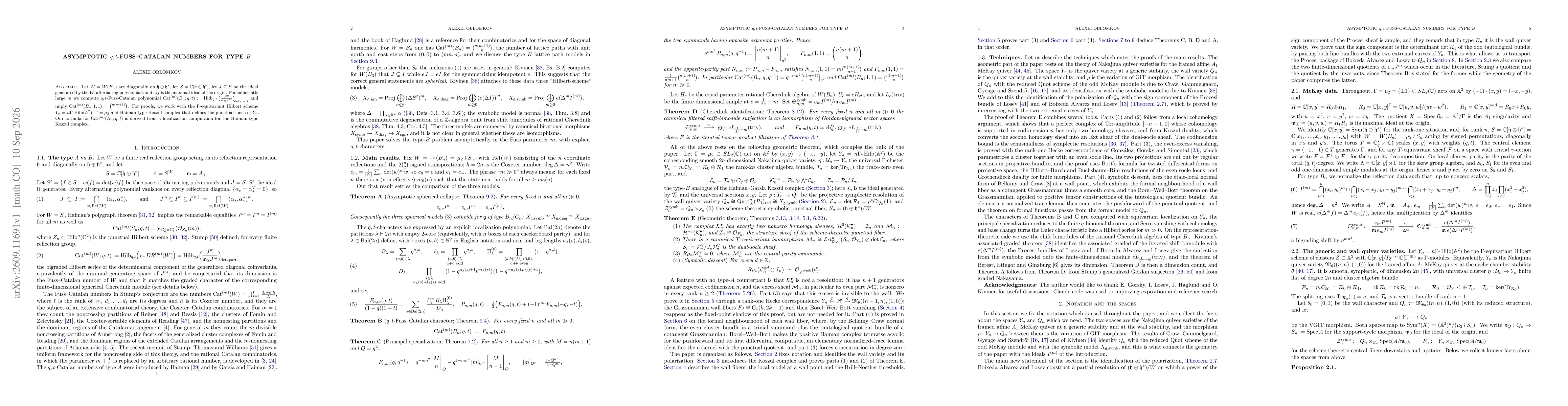 Thumbnail for Asymptotic $q,t$-Fuss--Catalan numbers for type $B$