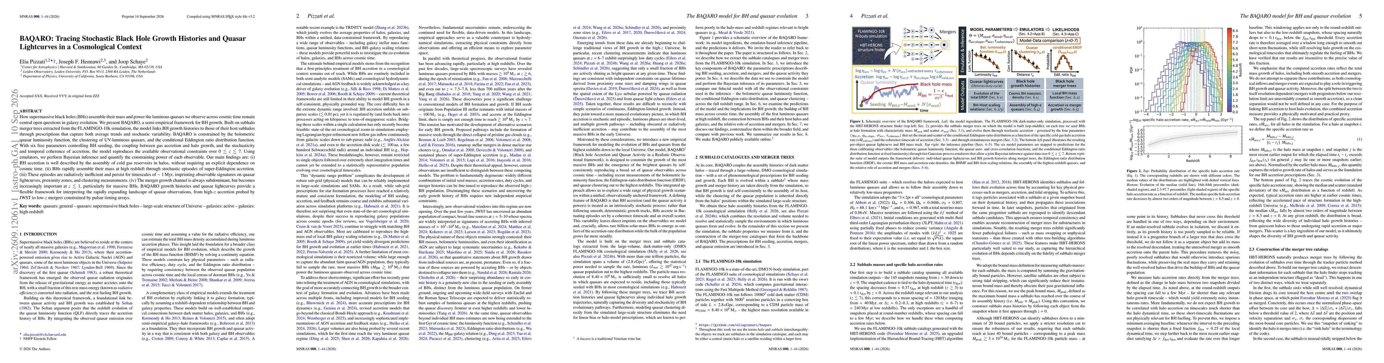 Thumbnail for BAQARO: Tracing Stochastic Black Hole Growth Histories and Quasar Lightcurves in a Cosmological Context
