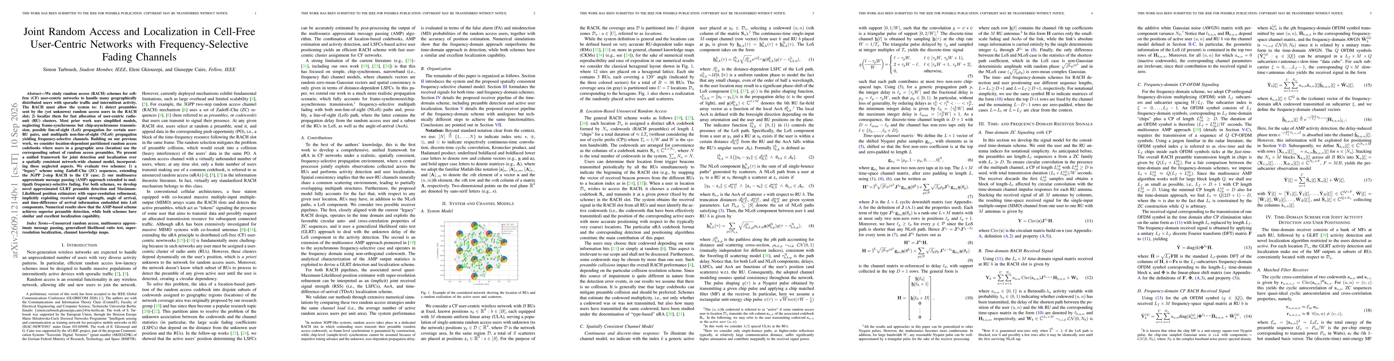 Thumbnail for Joint Random Access and Localization in Cell-Free User-Centric Networks with Frequency-Selective Fading Channels