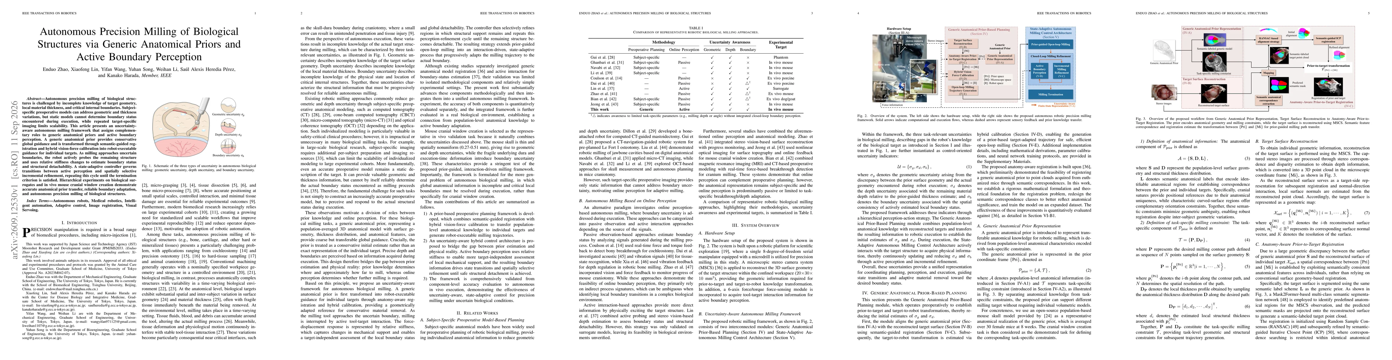 Thumbnail for Autonomous Precision Milling of Biological Structures via Generic Anatomical Priors and Active Boundary Perception
