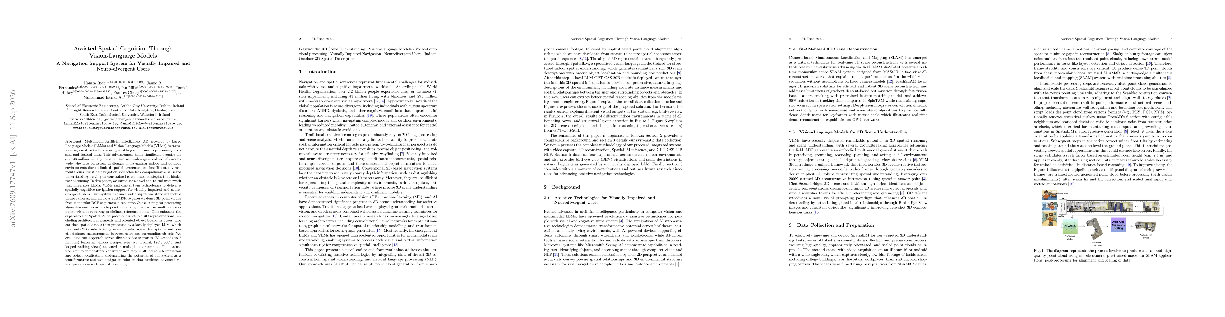 Thumbnail for Assisted Spatial Cognition Through Vision-Language Models