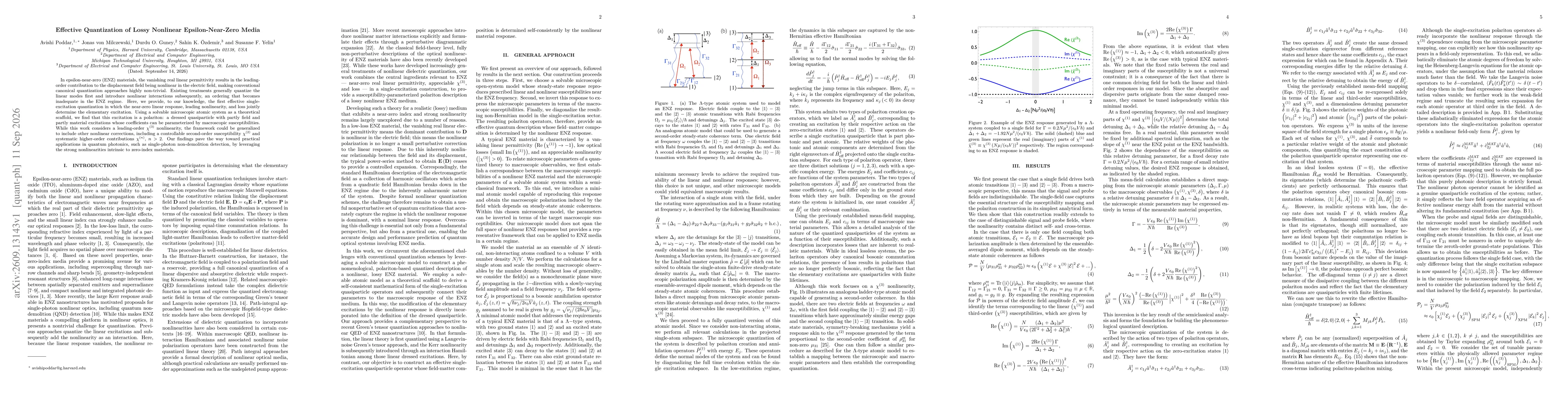 Thumbnail for Effective Quantization of Lossy Nonlinear Epsilon-Near-Zero Media
