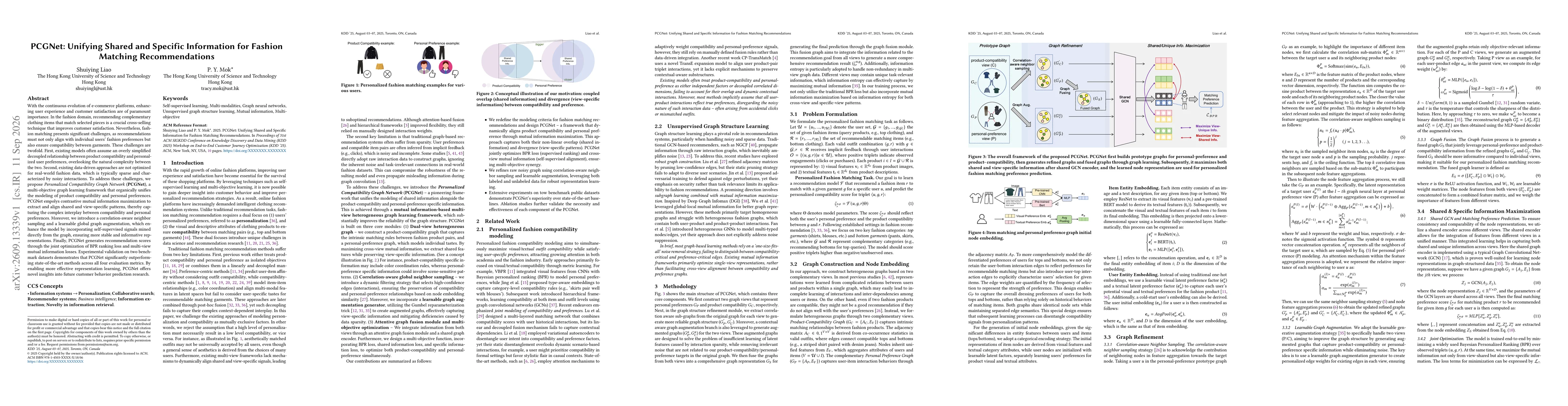 Thumbnail for PCGNet: Unifying Shared and Specific Information for Fashion Matching Recommendations
