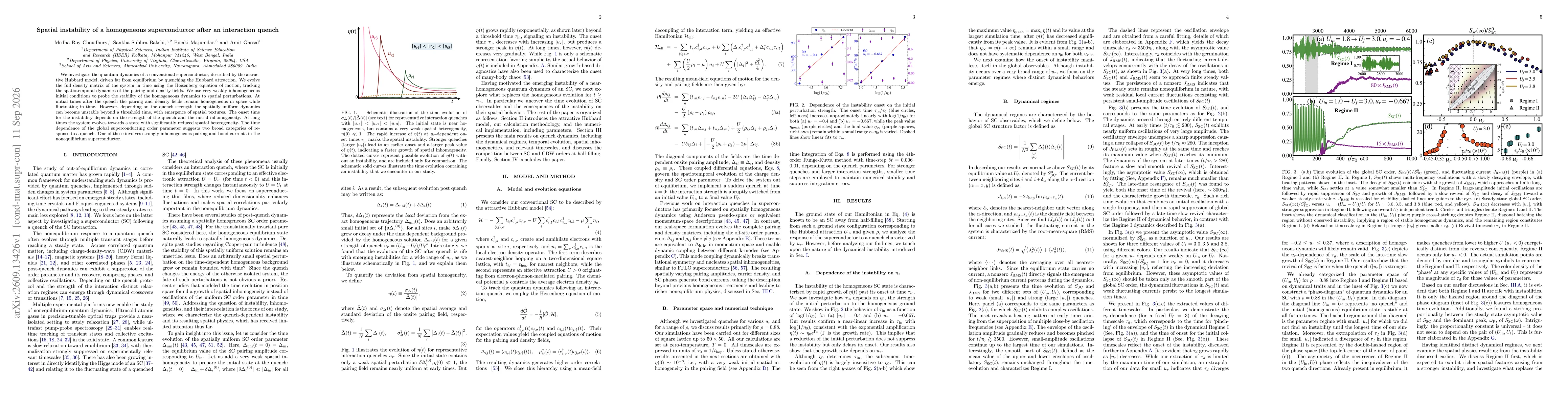 Thumbnail for Spatial instability of a homogeneous superconductor after an interaction quench