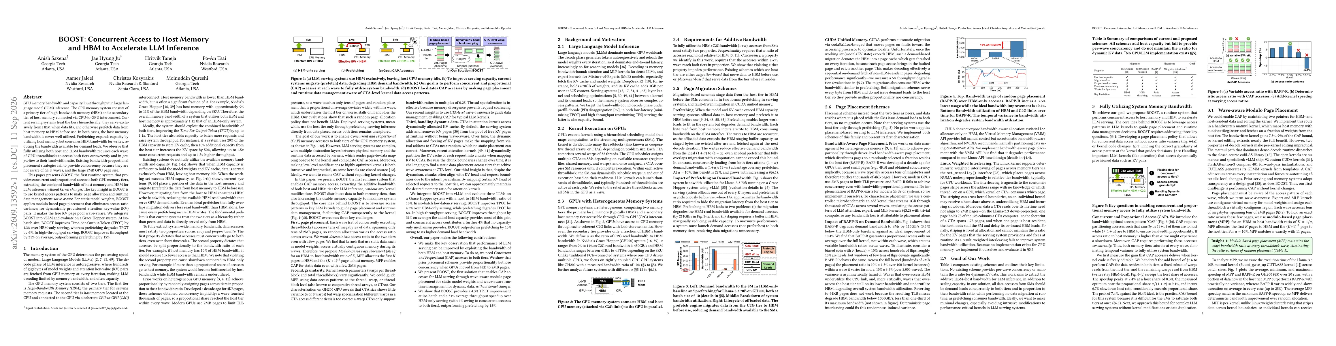 Thumbnail for BOOST: Concurrent Access to Host Memory and HBM to Accelerate LLM Inference