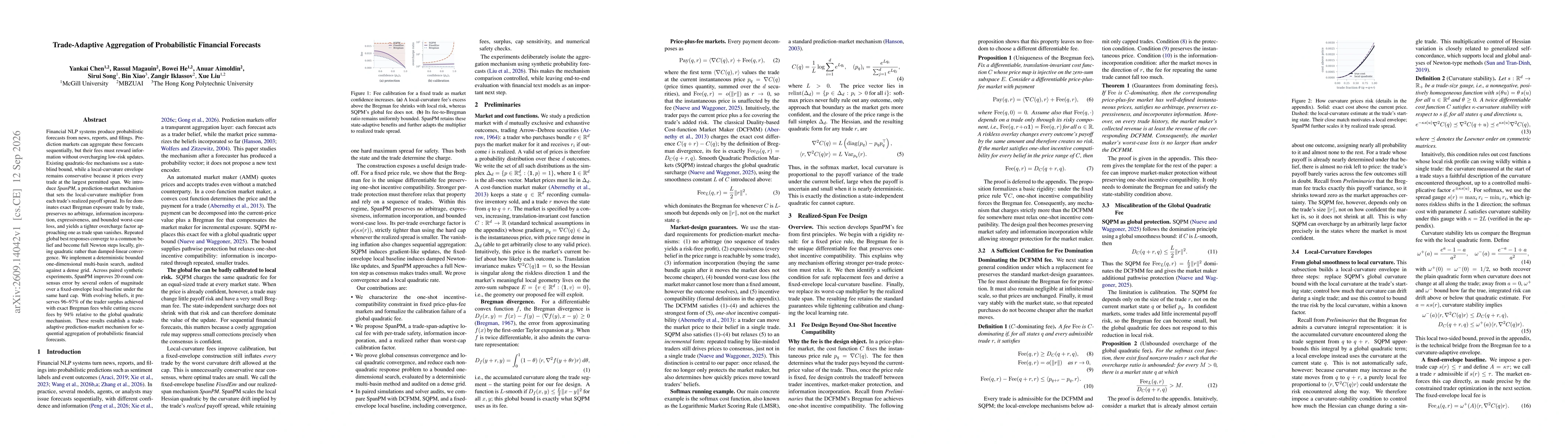 Thumbnail for Trade-Adaptive Aggregation of Probabilistic Financial Forecasts
