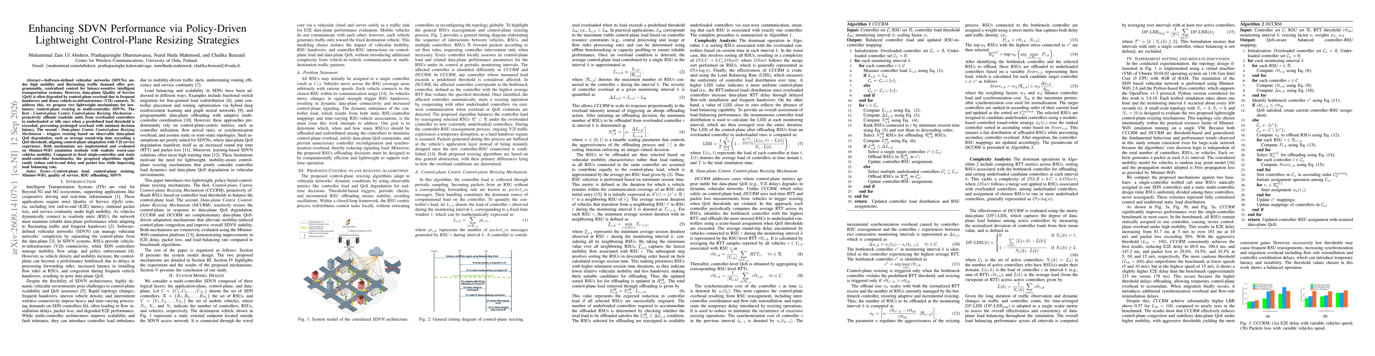 Thumbnail for Enhancing SDVN Performance via Policy-Driven Lightweight Control-Plane Resizing Strategies