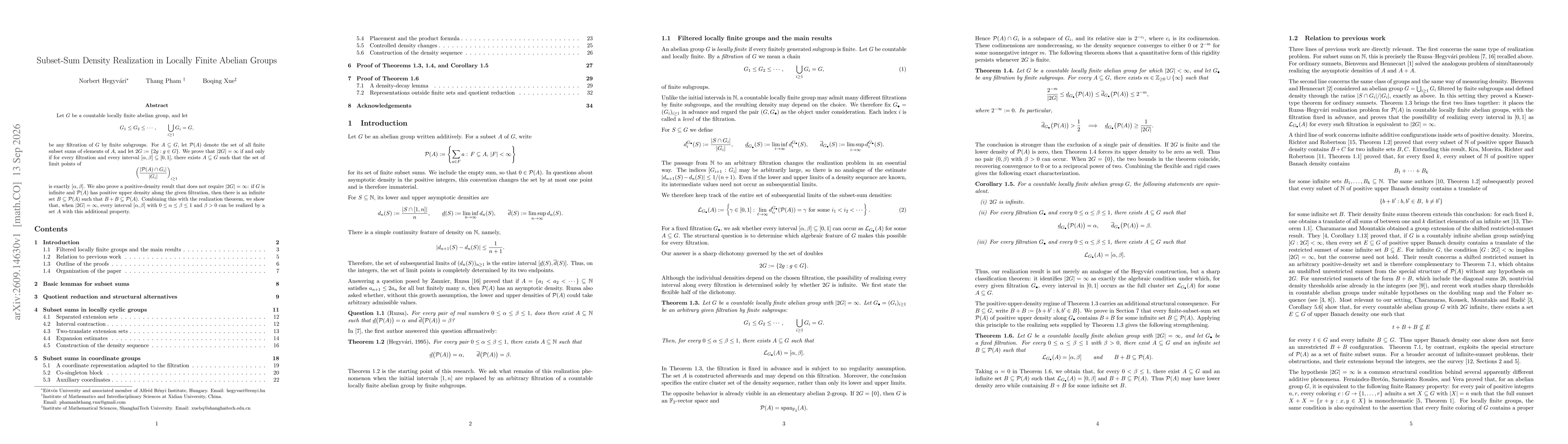 Thumbnail for Subset-Sum Density Realization in Locally Finite Abelian Groups