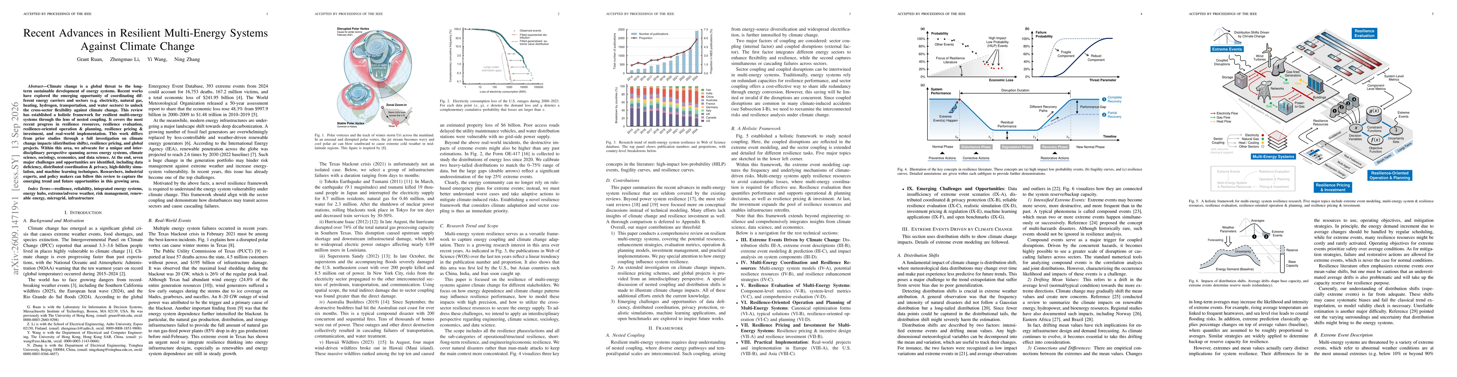 Thumbnail for Recent Advances in Resilient Multi-Energy Systems Against Climate Change