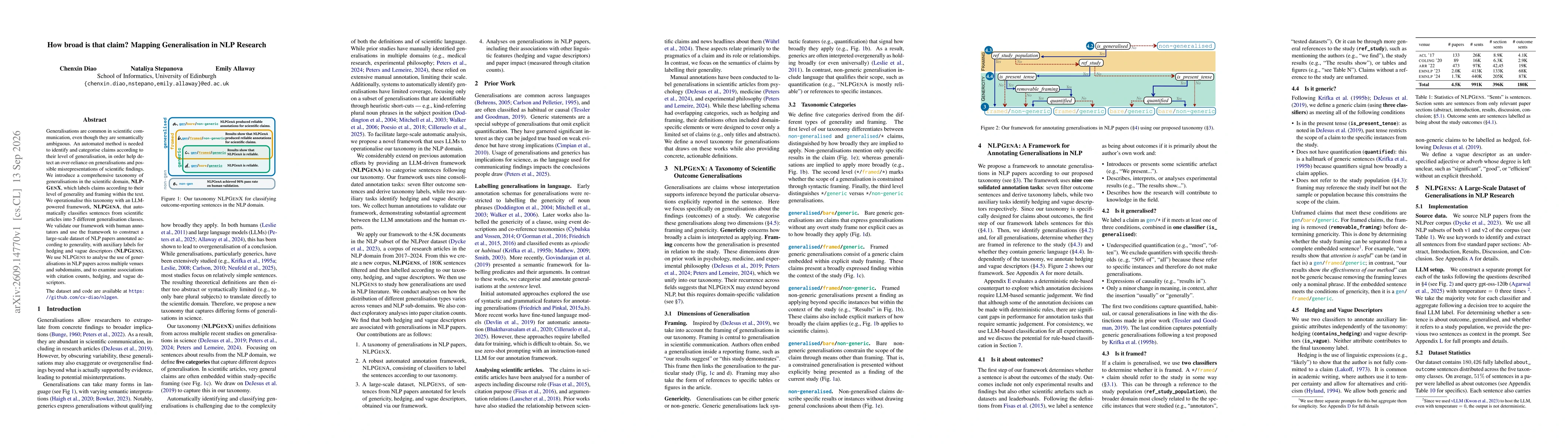 Thumbnail for How broad is that claim? Mapping Generalisation in NLP Research