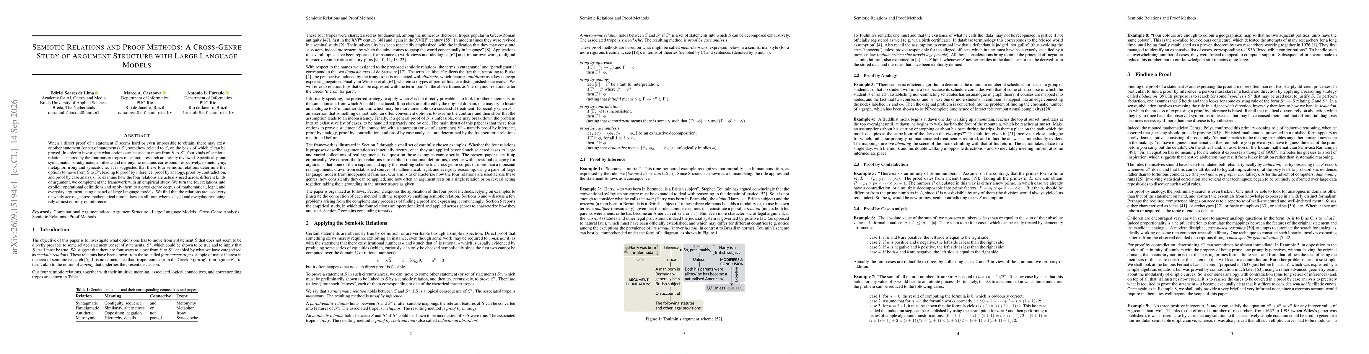 Thumbnail for Semiotic Relations and Proof Methods: A Cross-Genre Study of Argument Structure with Large Language Models