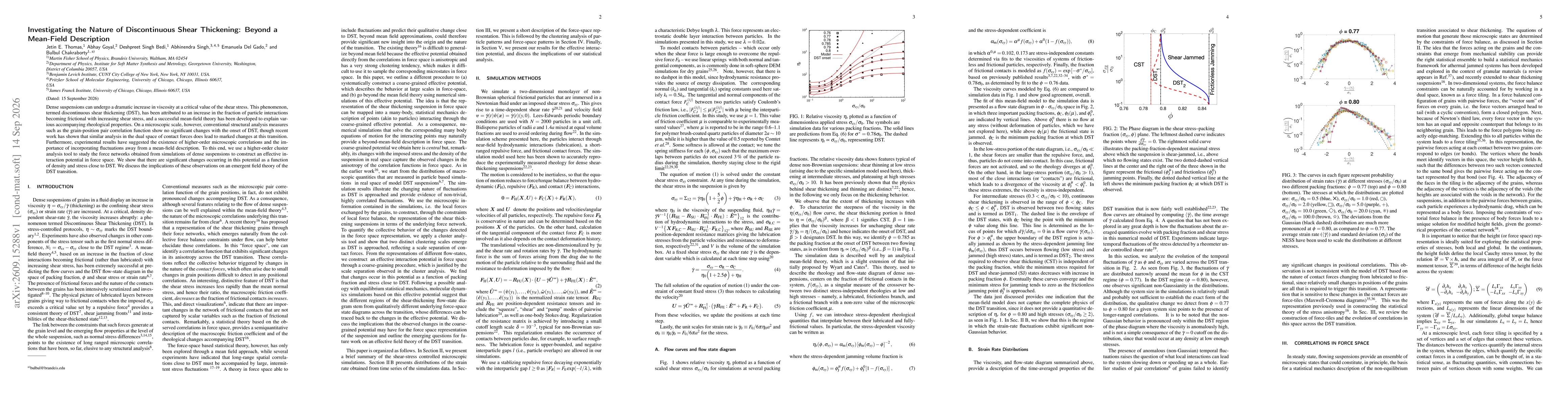 Thumbnail for Investigating the Nature of Discontinuous Shear Thickening: Beyond a Mean-Field Description