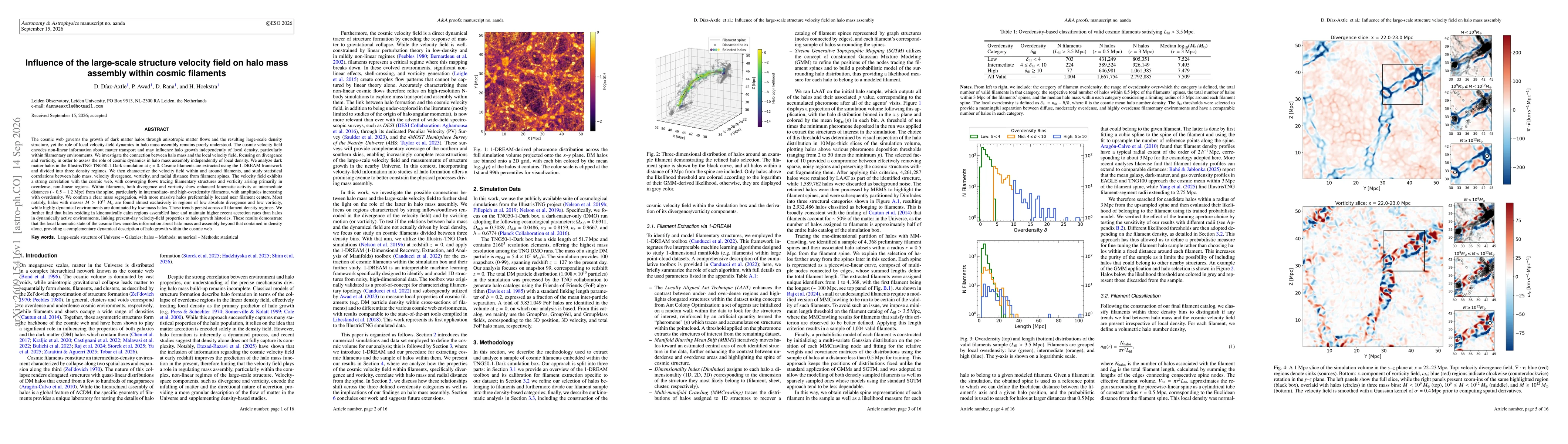 Thumbnail for Influence of the large-scale structure velocity field on halo mass assembly within cosmic filaments
