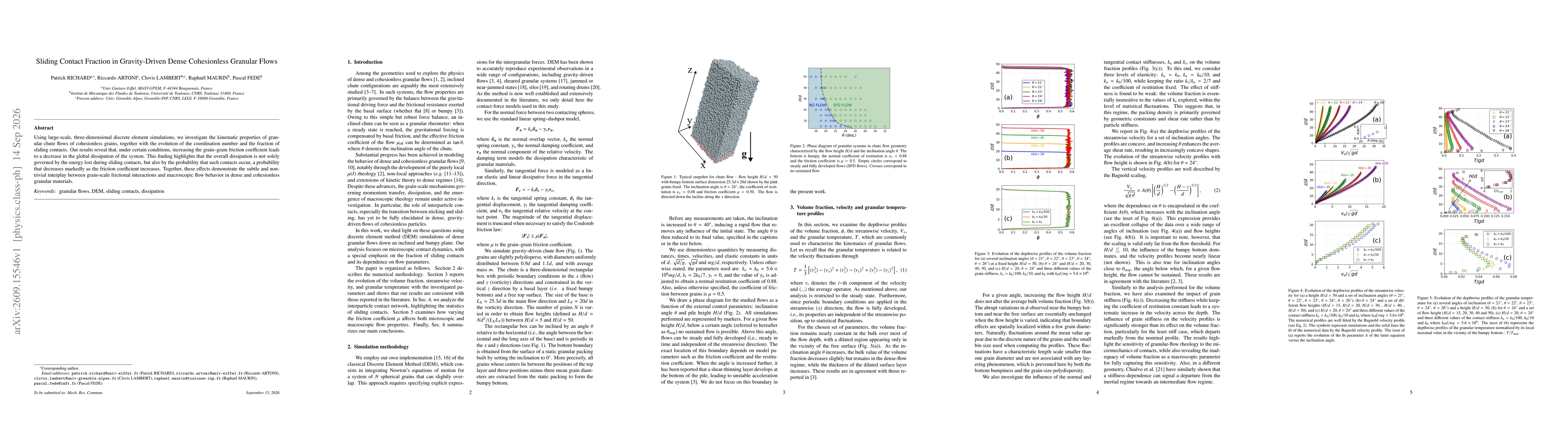 Thumbnail for Sliding contact fraction in gravity-driven dense cohesionless granular flows