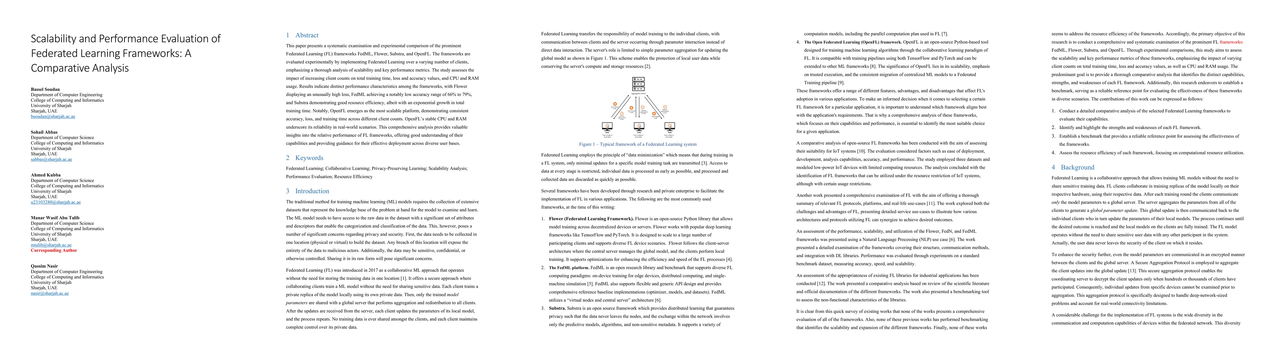 Thumbnail for Scalability and Performance Evaluation of Federated Learning Frameworks: A Comparative Analysis