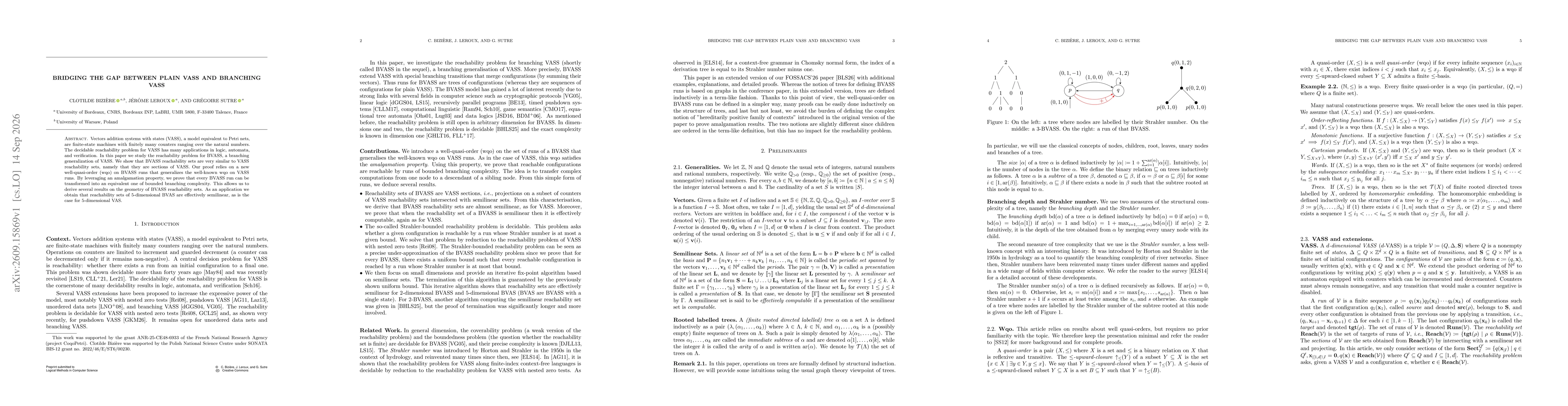 Thumbnail for Bridging the Gap Between Plain VASS and Branching VASS