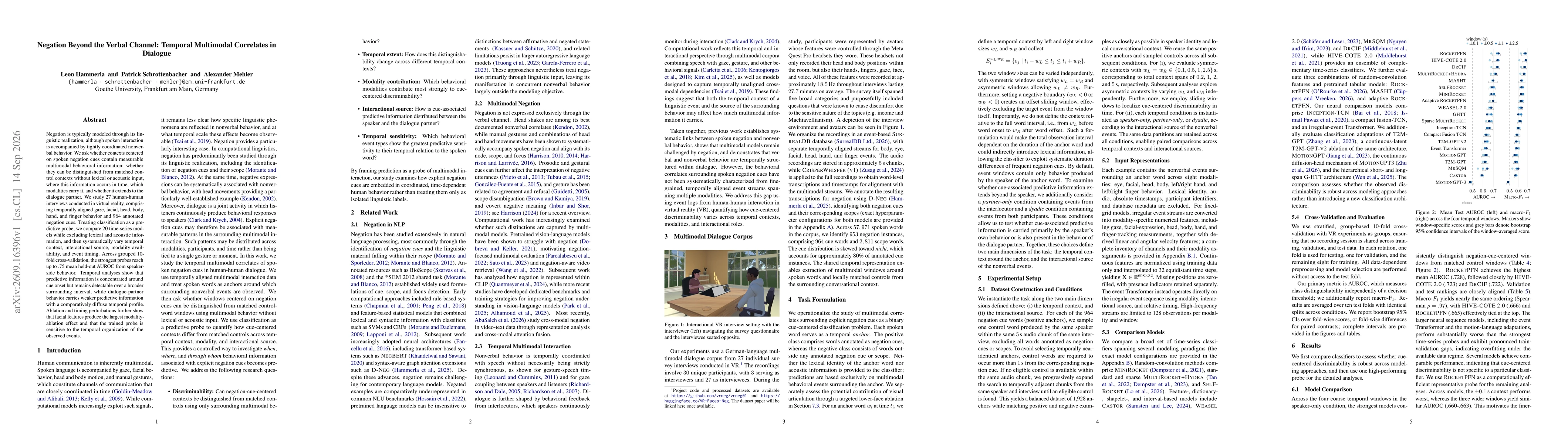 Thumbnail for Negation Beyond the Verbal Channel: Temporal Multimodal Correlates in Dialogue