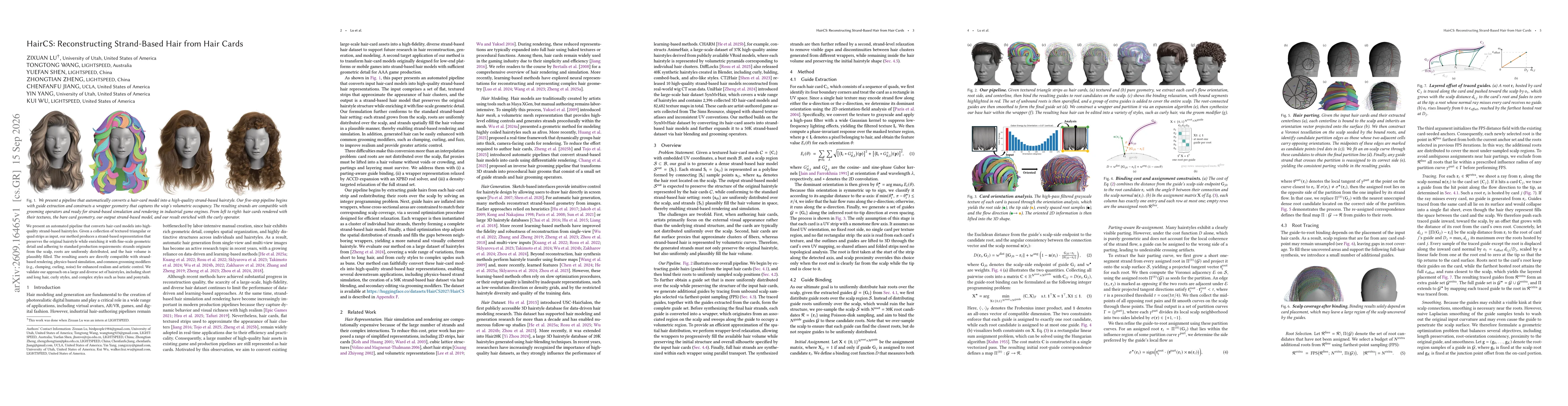 Thumbnail for HairCS: Reconstructing Strand-Based Hair from Hair Cards