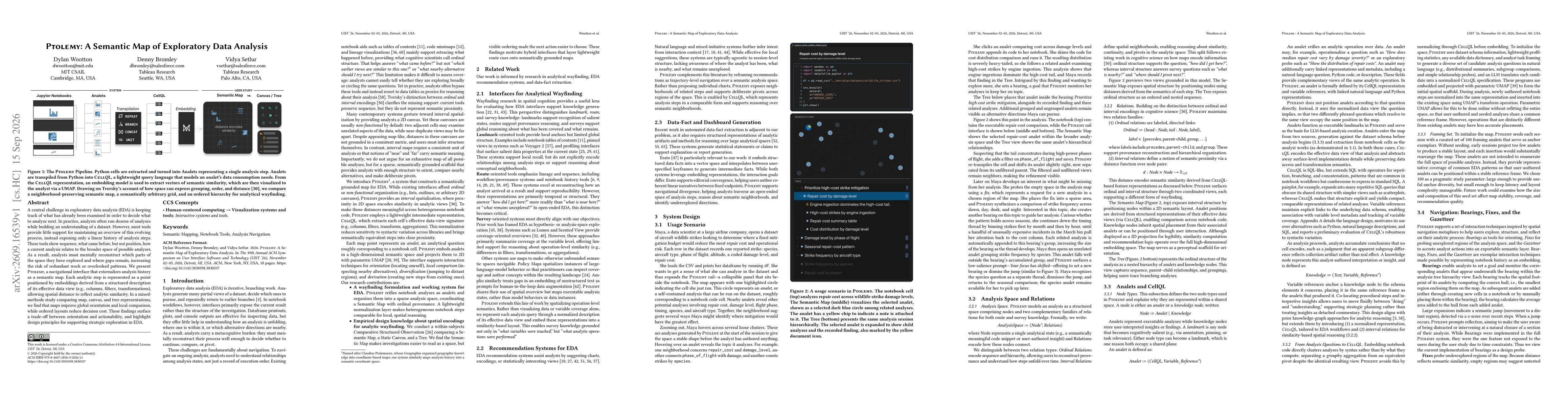 Thumbnail for Ptolemy: A Semantic Map of Exploratory Data Analysis