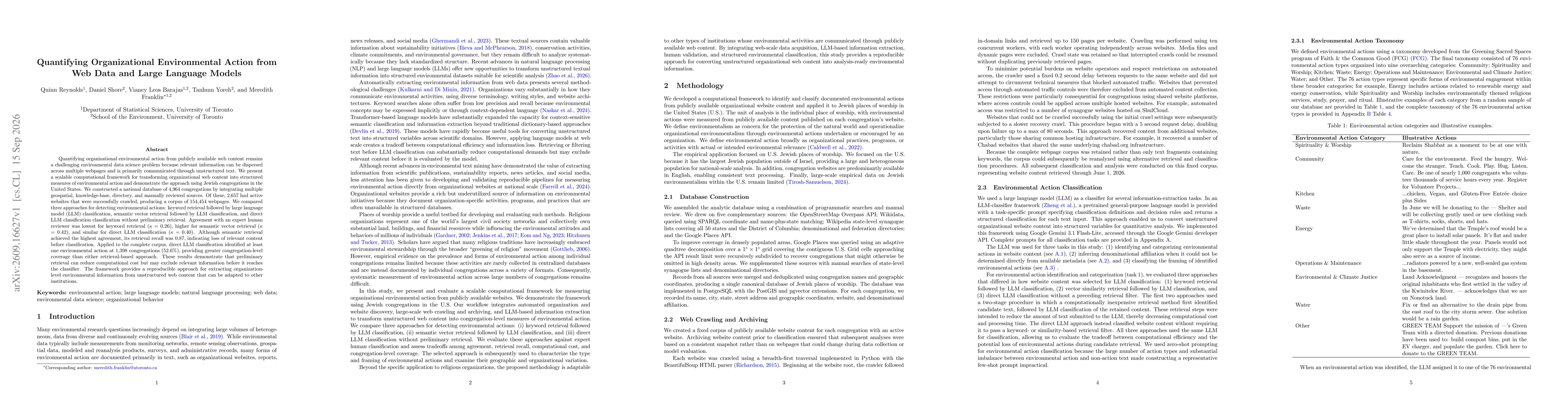 Thumbnail for Quantifying Organizational Environmental Action from Web Data and Large Language Models
