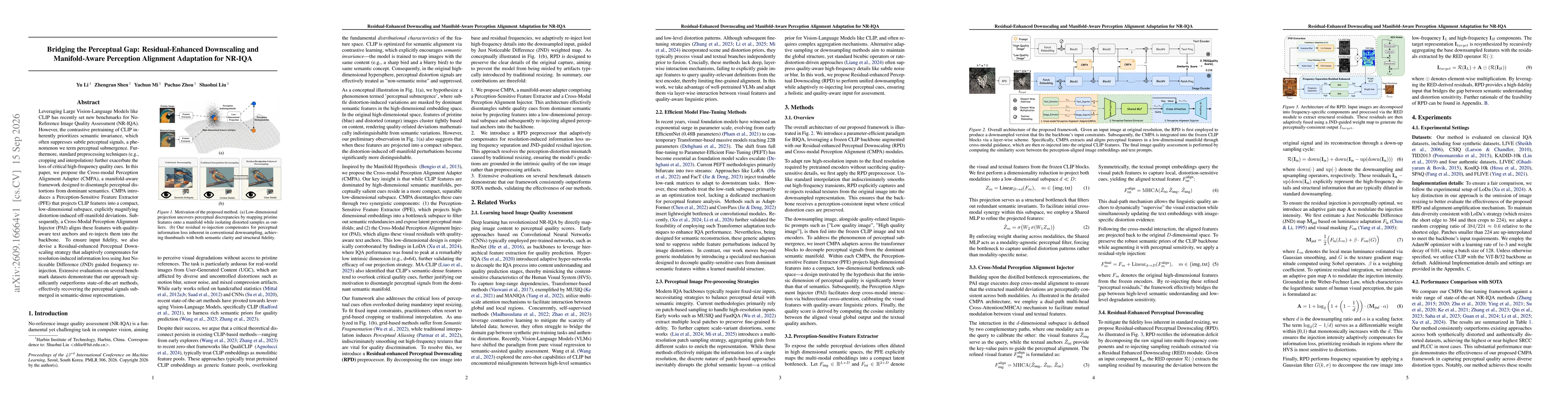 Thumbnail for Bridging the Perceptual Gap: Residual-Enhanced Downscaling and Manifold-Aware Perception Alignment Adaptation for NR-IQA